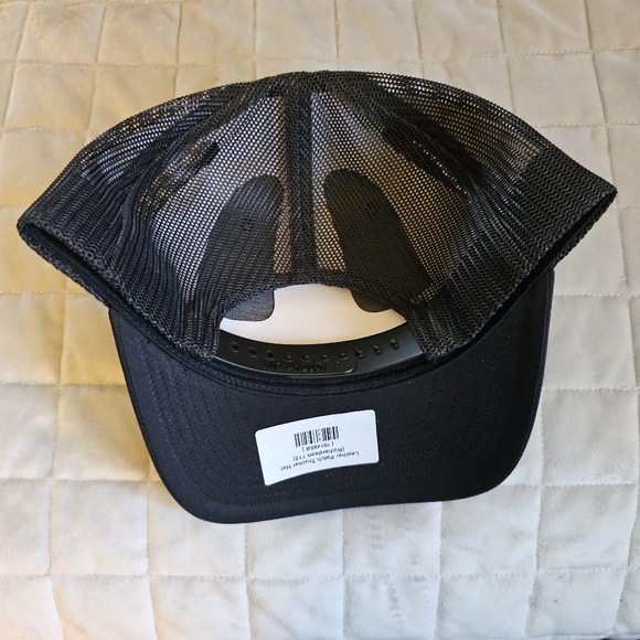 NWT Own Boss Supply Compamy Leather Patch Trucker Hat - Picture 3 of 4